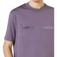 T-Shirt Manica Corta Uomo Emporio Armani Con Logo Ricamato Drawing 3D1TG31JPZZ