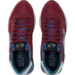Sneakers Basse Uomo Sun68 Stile Running, Nylon E Suede, Maxi Logo Ricamato, Dettagli A Contrasto Jaki 2.0 Solid Z46121