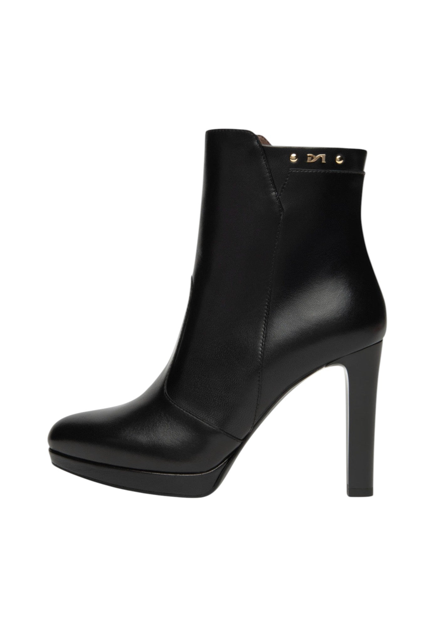 Stivaletti Tronchetti Donna Nero Giardini Tacco a Blocco 10 cm  I514510DE