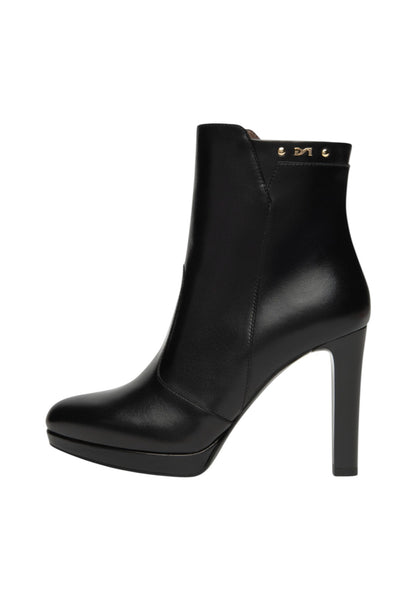 Stivaletti Tronchetti Donna Nero Giardini Tacco a Blocco 10 cm  I514510DE