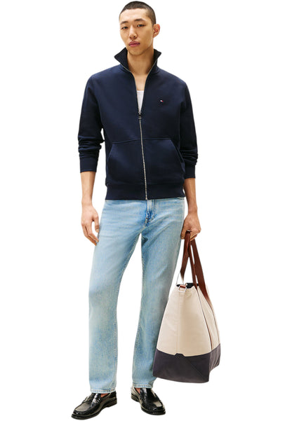 Felpa Con Zip Uomo Tommy Hilfiger  Essential Terry MW0MW38084
