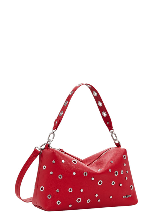 Borsa A Mano Donna Desigual  Rebel Bergamo Red