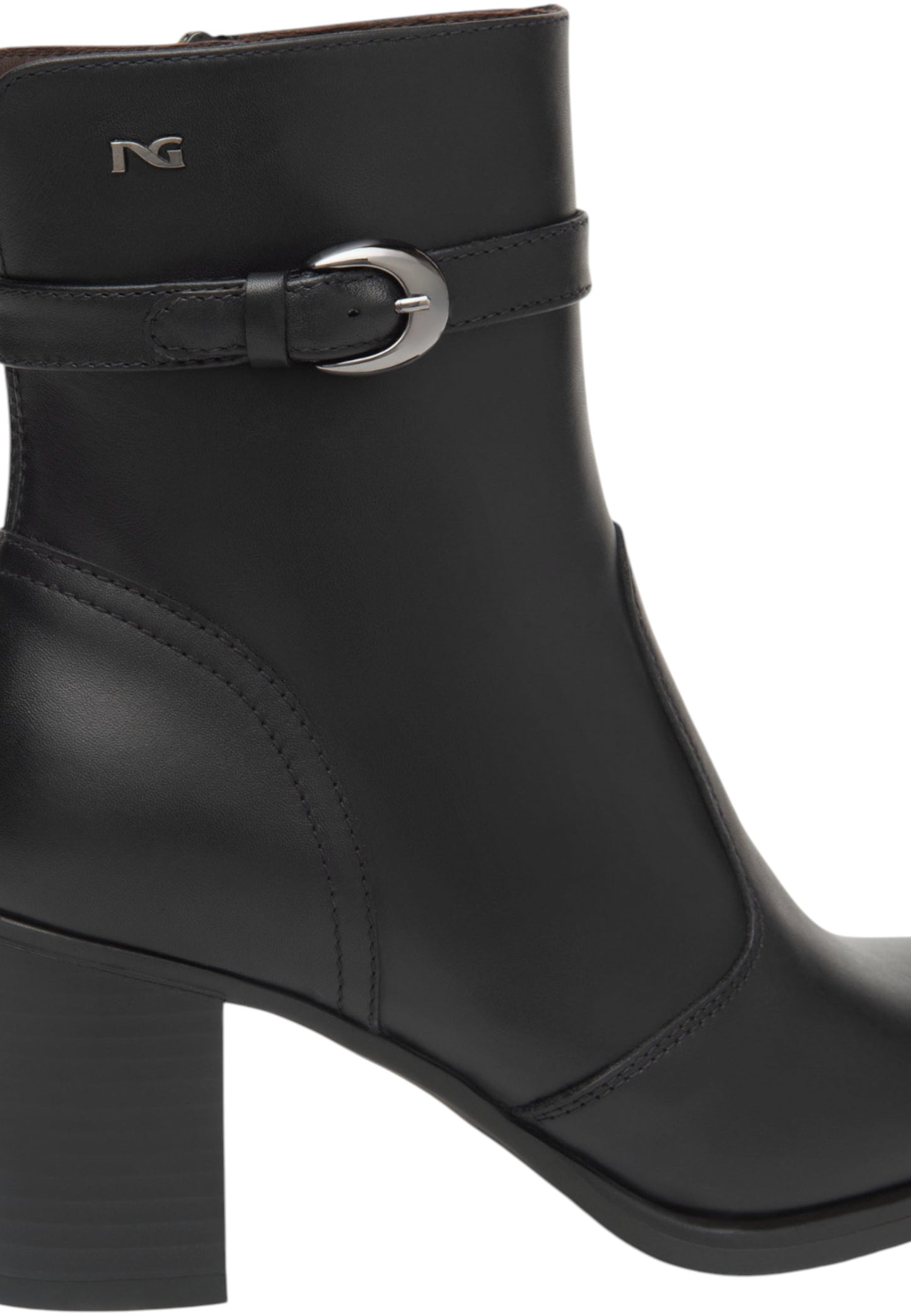 Stivaletti Tronchetti Donna Nero Giardini Tacco 7 CM  I513850D
