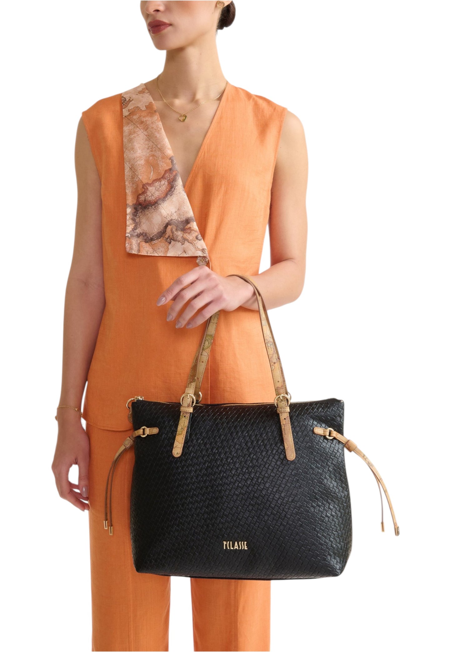 Borsa A Spalla Donna Alviero Martini Shopping Bag Golden Dune 26EL4LE425212