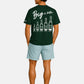T-Shirt Manica Corta Uomo Mc2 Saint Barth Stampa/Ricamo Fronte E Retro Big Better Portland PRL0002