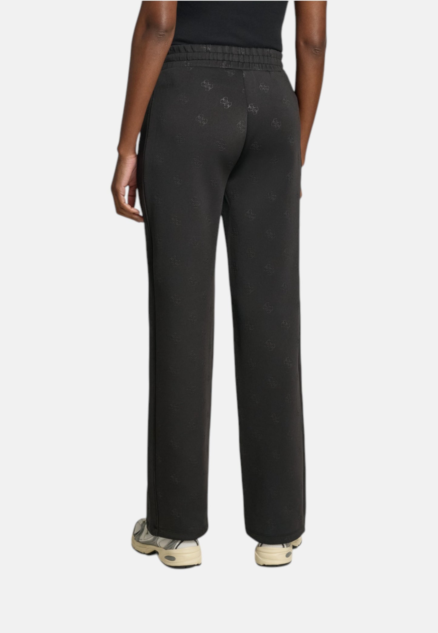 Pantaloni Wide Leg Donna Guess Logo 4G Calista 4G V6YB10K4295