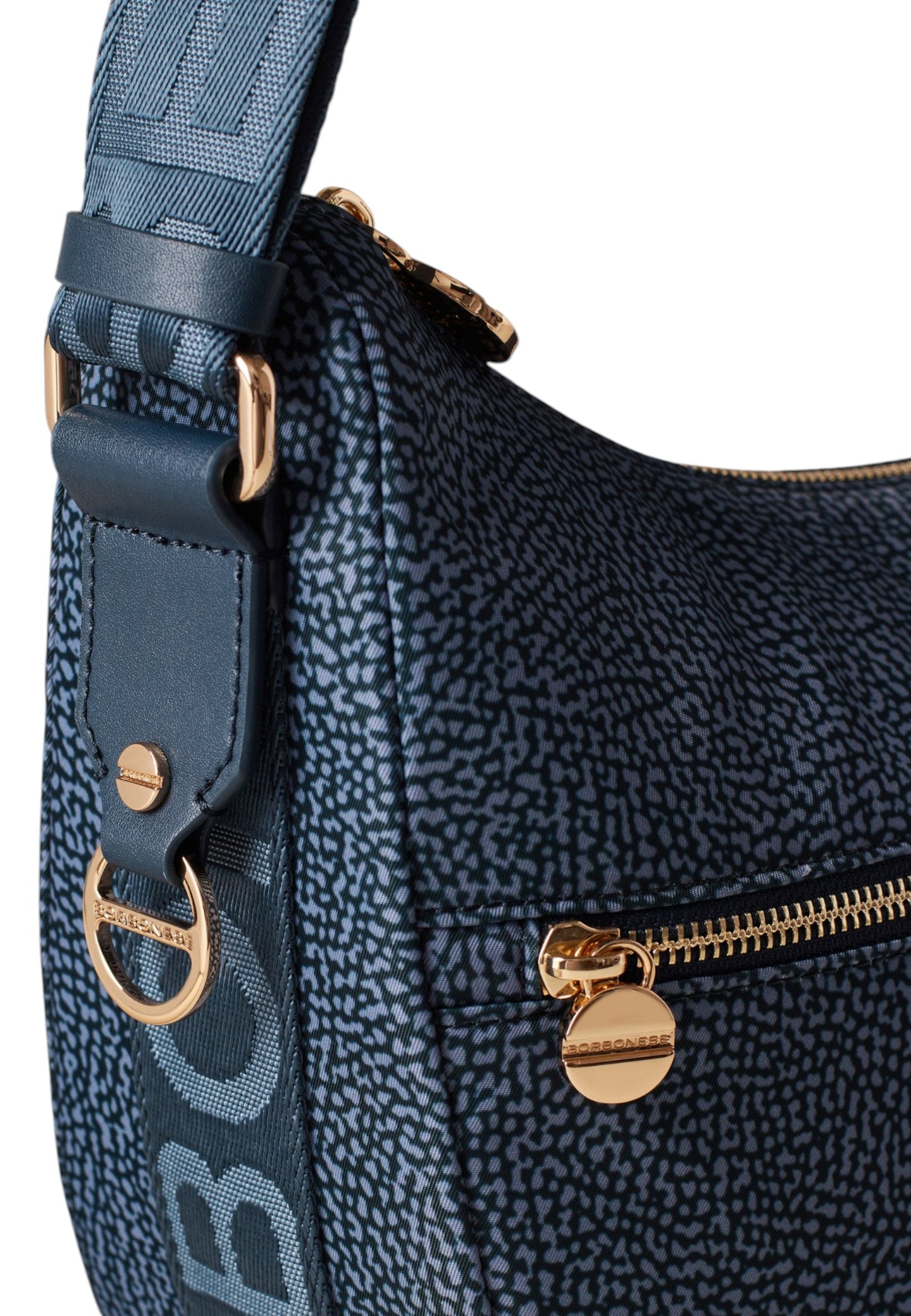 Borsa A Tracolla Donna Borbonese Luna Media Eco Line 934108I15