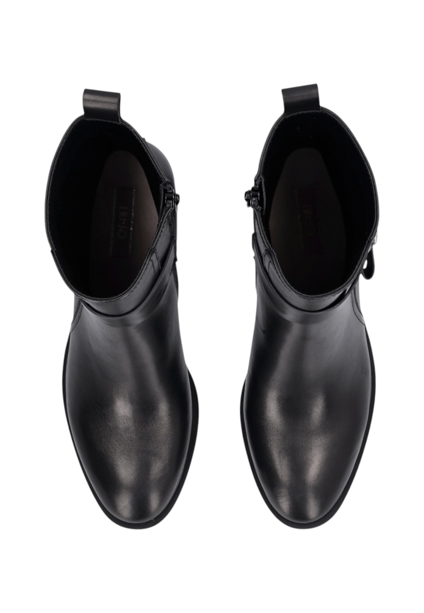 Stivaletti Tronchetti Donna Liu Jo In Pelle Con Tacco A Blocco E Cinturino Gioiello Janice 03 SF6055P0102