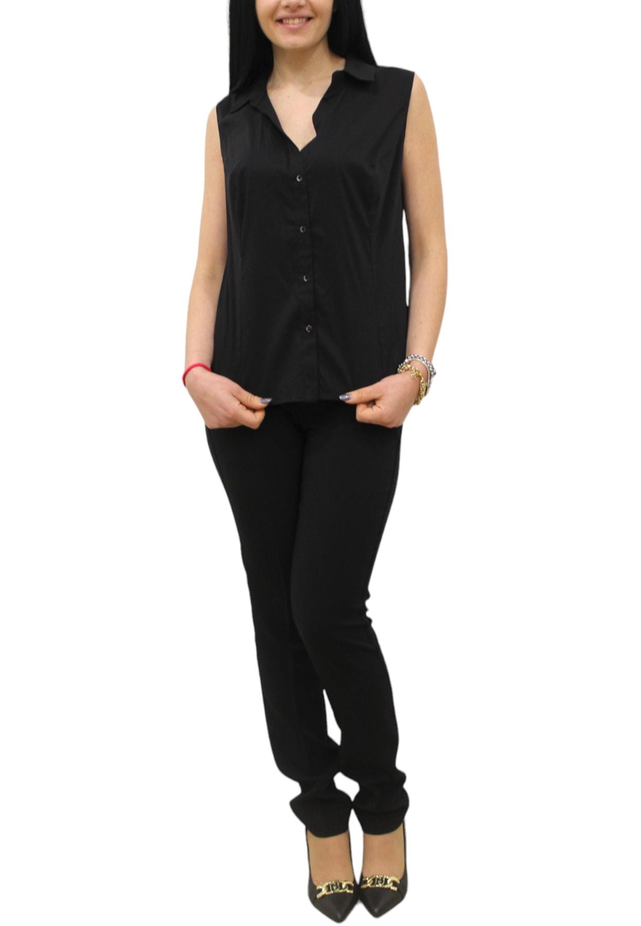 Camicia Senza Maniche Donna Alessia Santi   311SD45024