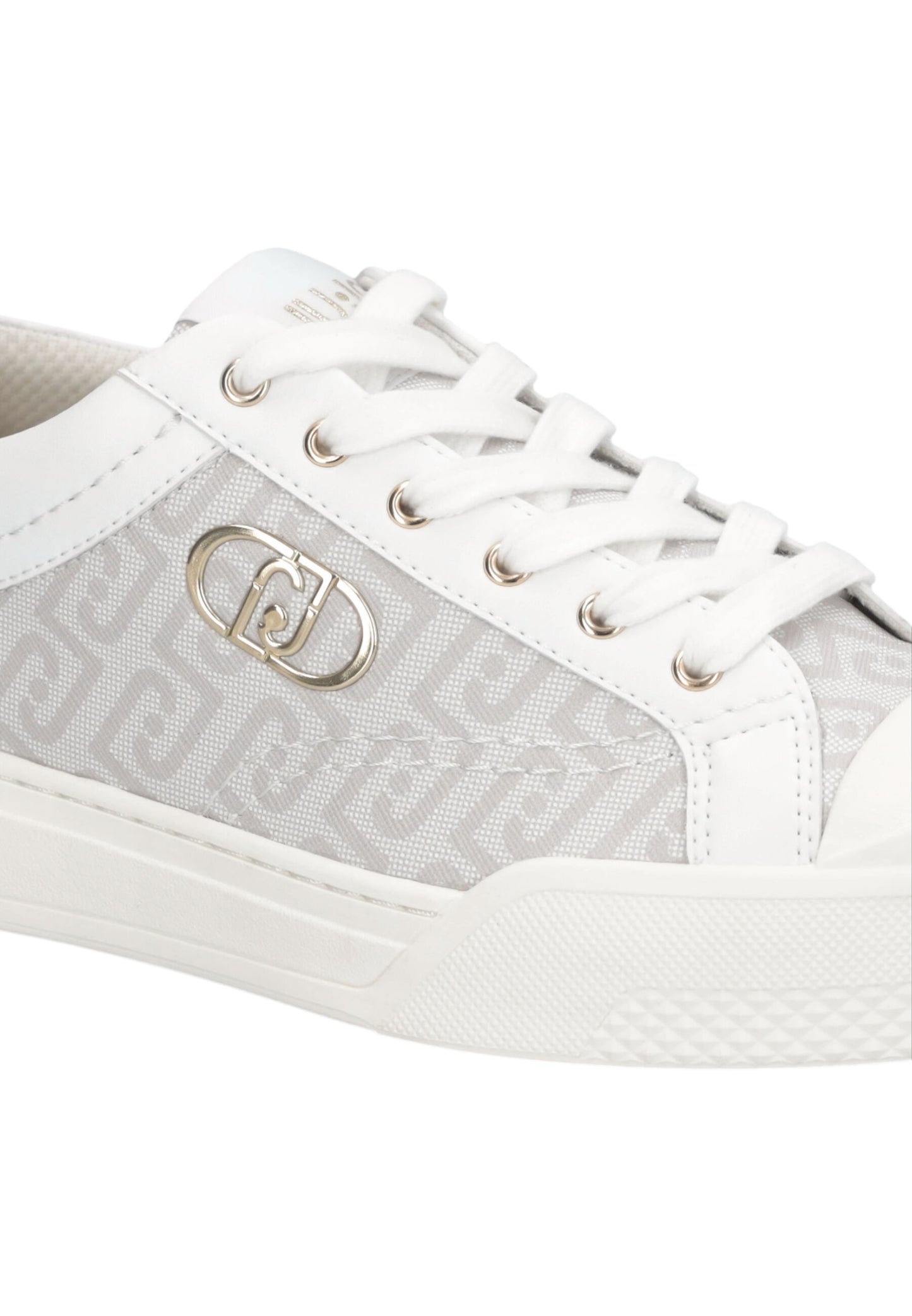 Sneakers Basse Donna Liu Jo In Pelle Saffiano Monogram Benson 01 BA6055EX339