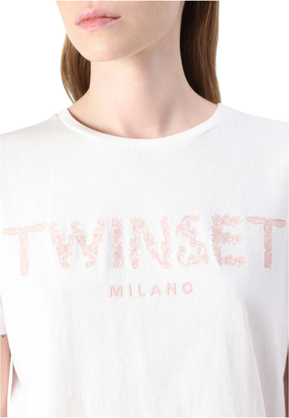 T-Shirt Manica Corta Donna Twinset