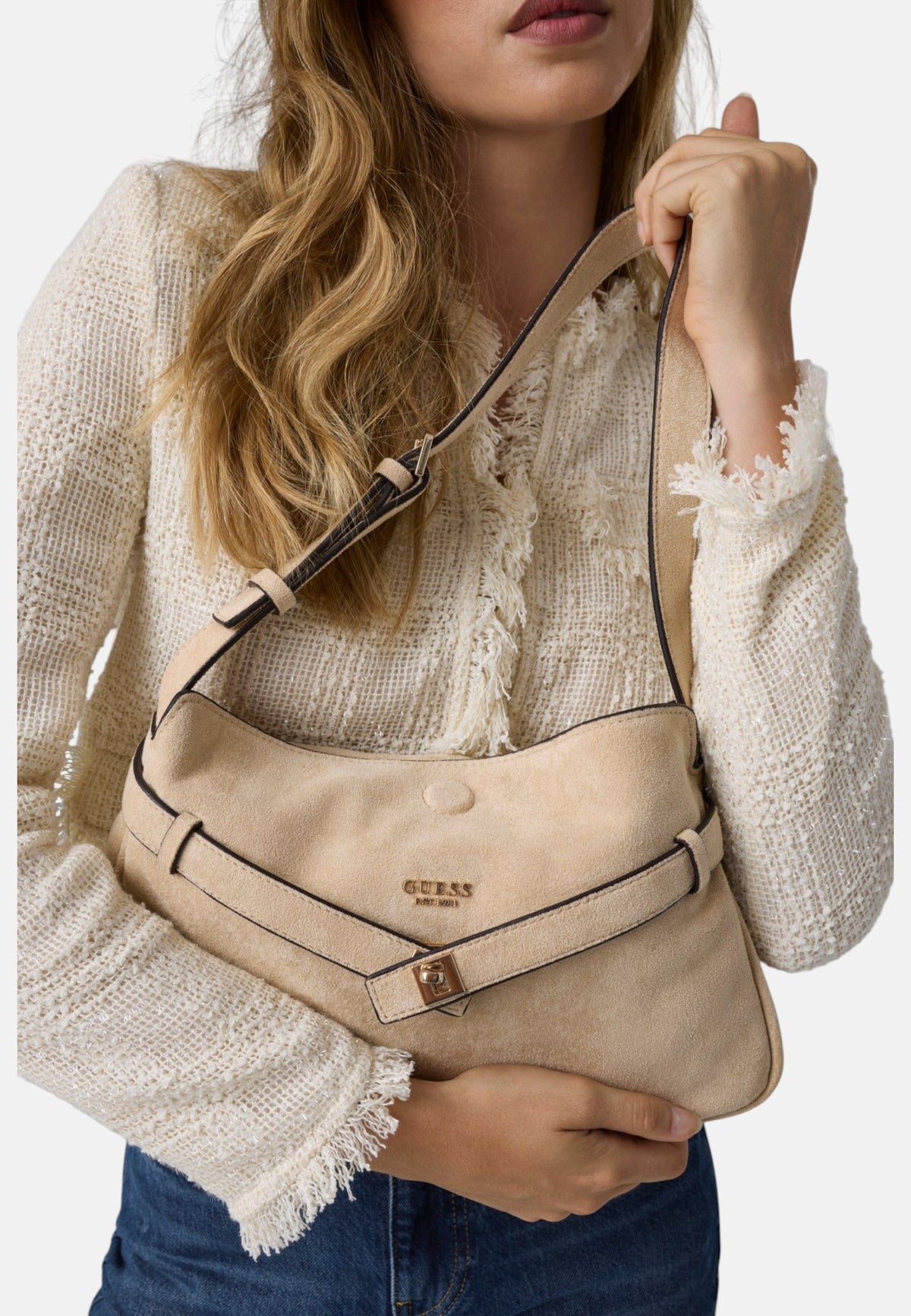 Borsa A Spalla Donna Guess Shoulder Bag Ella HWSG9754180