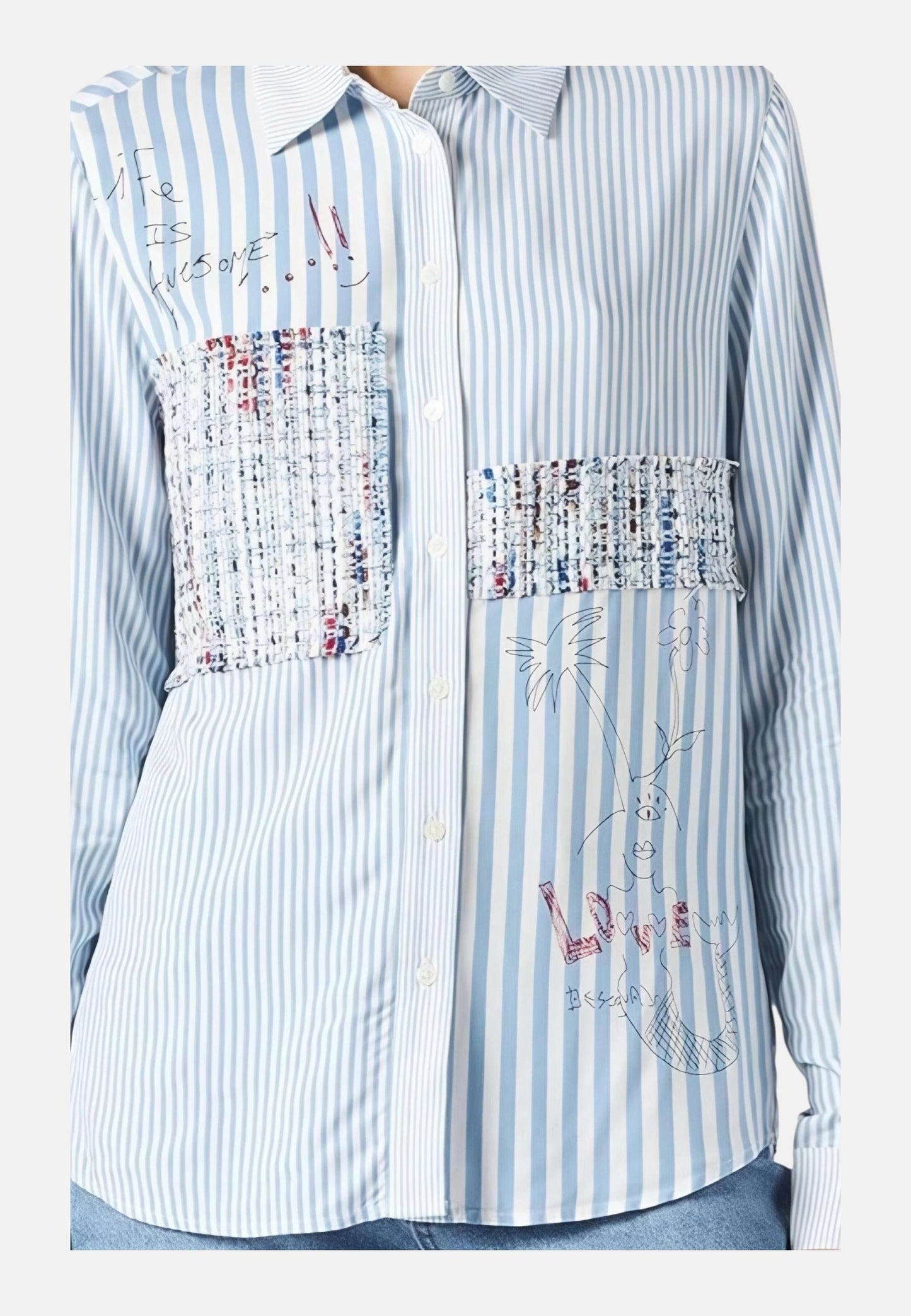 Camicia Manica lunga Donna Desigual   22SWCW20