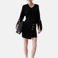 Maglia Scollo A V Donna Liu Jo Con Maniche A Mantella  CF6092MS99E