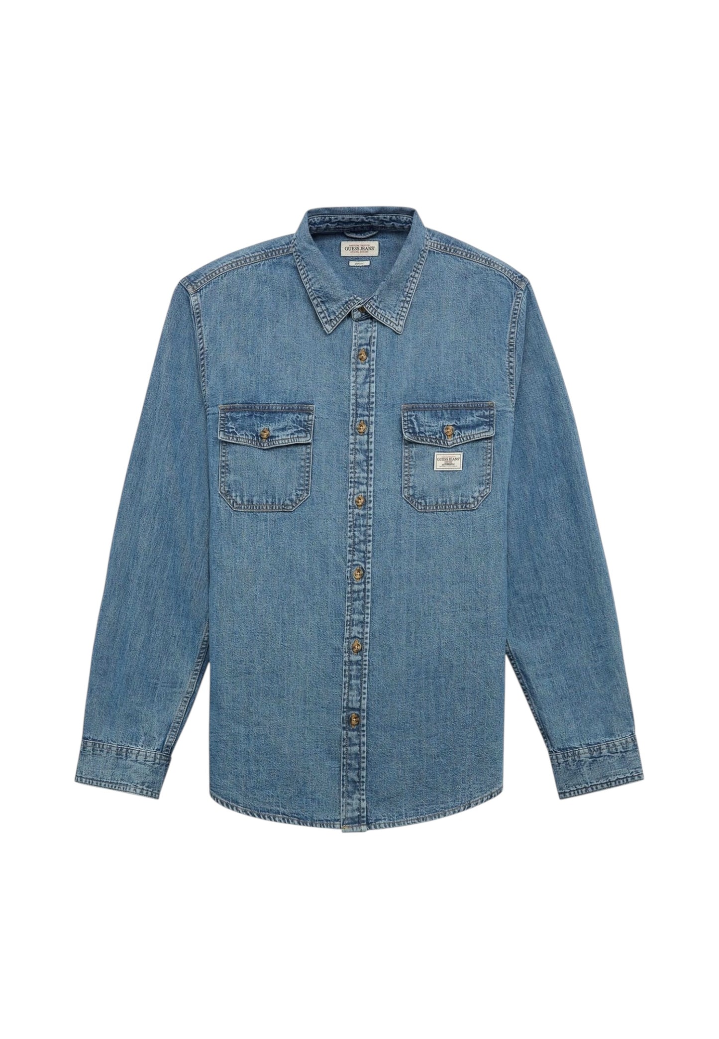 Camicia Manica lunga Uomo Guess  Gj Regular Denim M4YH56D5EI2