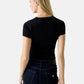 T-Shirt Manica Corta Donna Guess Slim Gj Embro W6RP21KA0H1