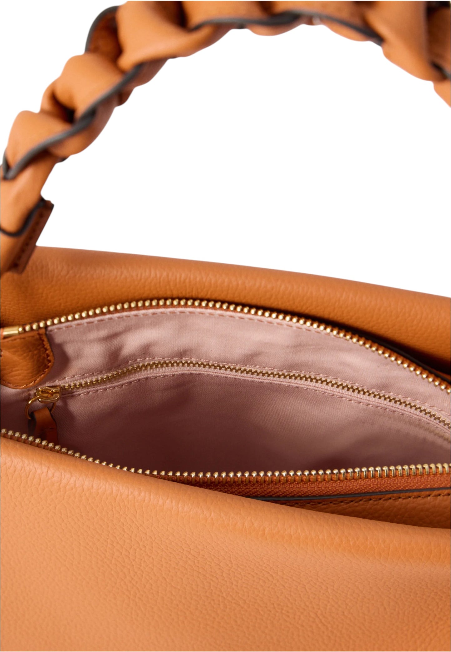 Borsa A Mano Donna Coccinelle In Pelle Martellata Doppia Boheme Small E1M50580101