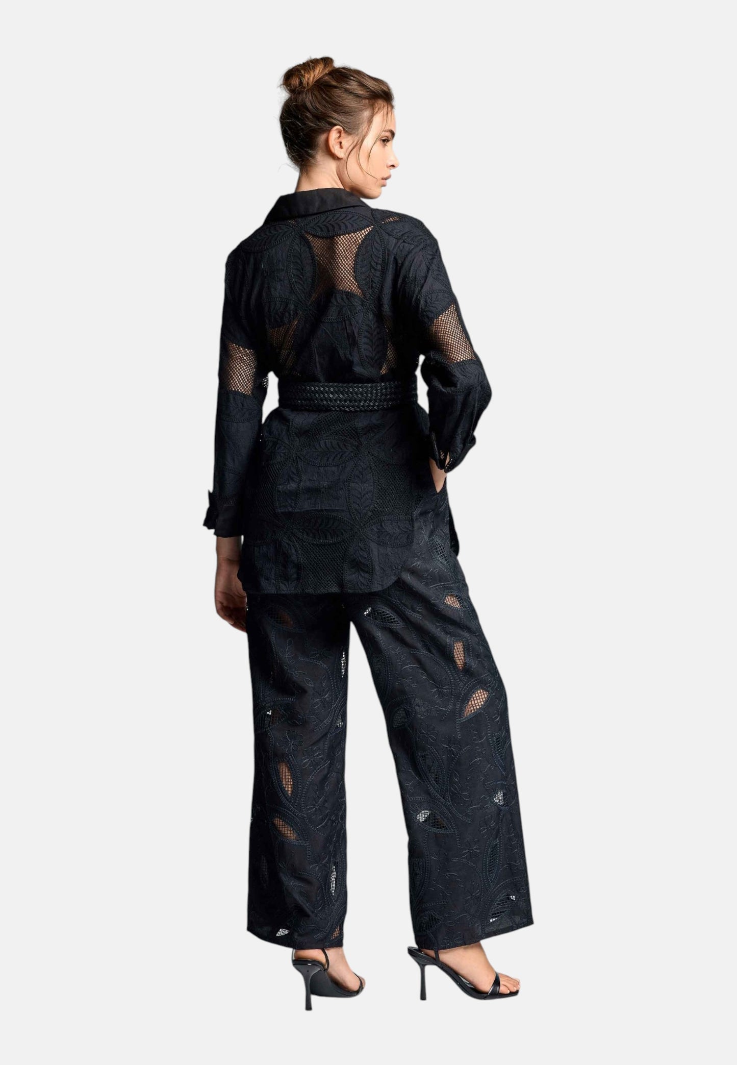 Pantaloni Wide Leg Donna Iconique Palazzo Star IC26-010