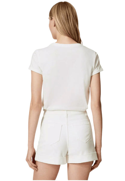 T-Shirt Manica Corta Donna Twinset Con Ricamo  241TP2212