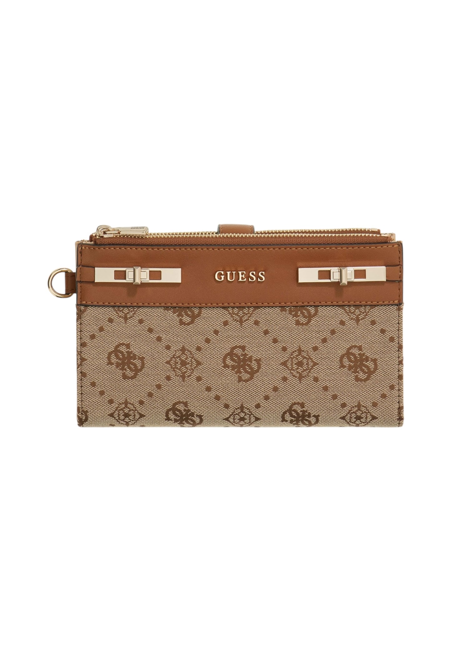 Portafoglio Con Zip Donna Guess Double Organizer Melinda Logo SWJP9902157