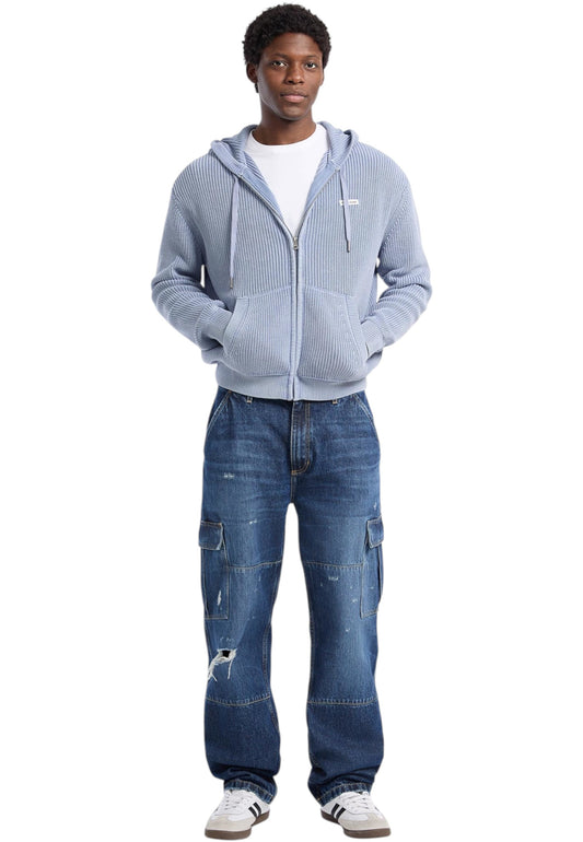Cardigan  Uomo Guess Con Zip E Cappuccio Gj M5YR20Z3P41