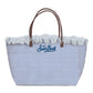Borsa A Spalla Donna Mc2 Saint Barth Micro Stripes V City Bag Mid Fringe CBMF001