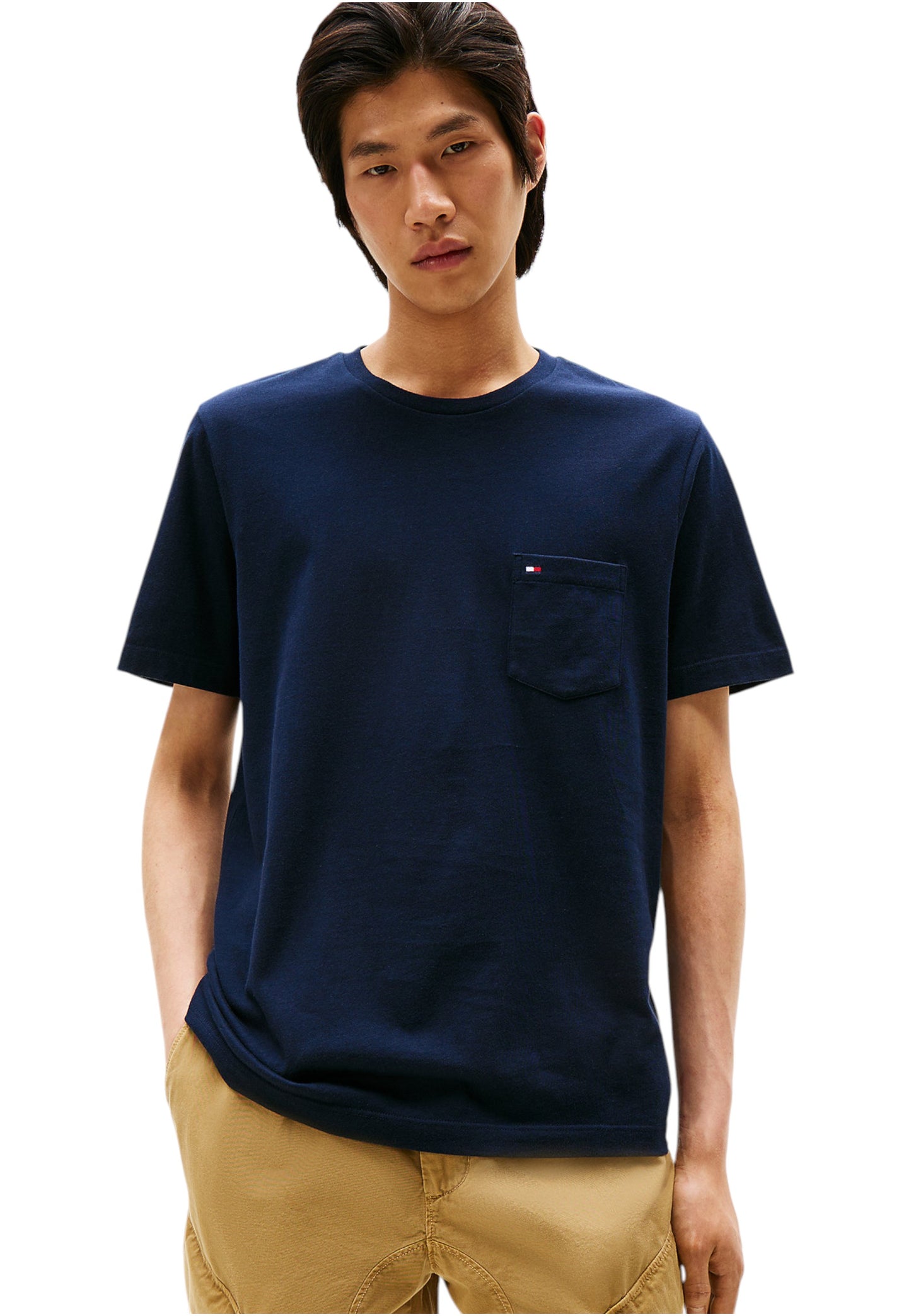 T-Shirt Manica Corta Uomo Tommy Hilfiger  Essential Solid Pock MW0MW37283