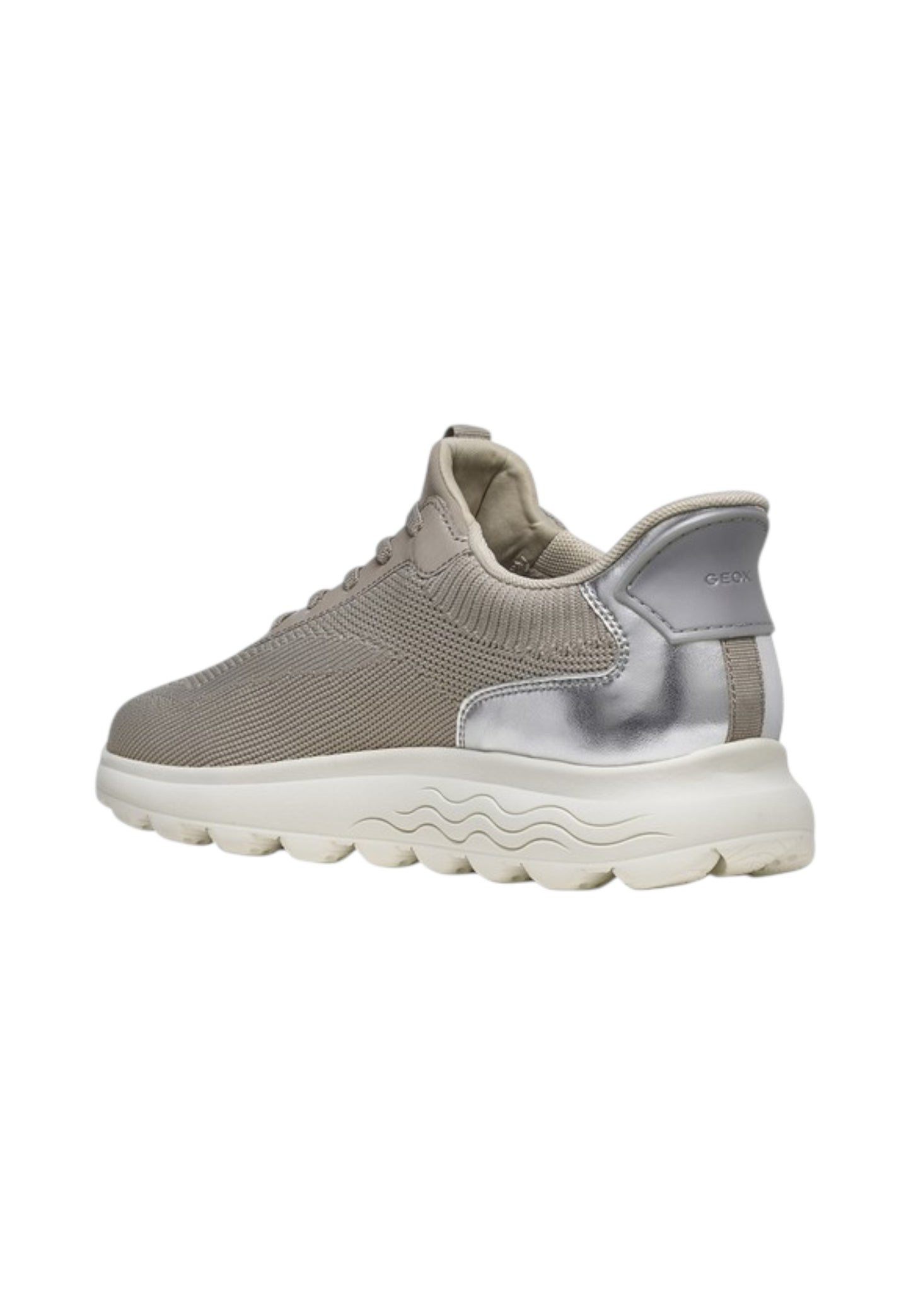 Sneakers Basse Donna Geox In Tessuto Effetto Maglia Spherica Plus D557MA06KBN