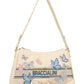 Borsa A Spalla Donna Braccialini In Tessuto Con Ricami Esclusivi Jacquard B19062TY