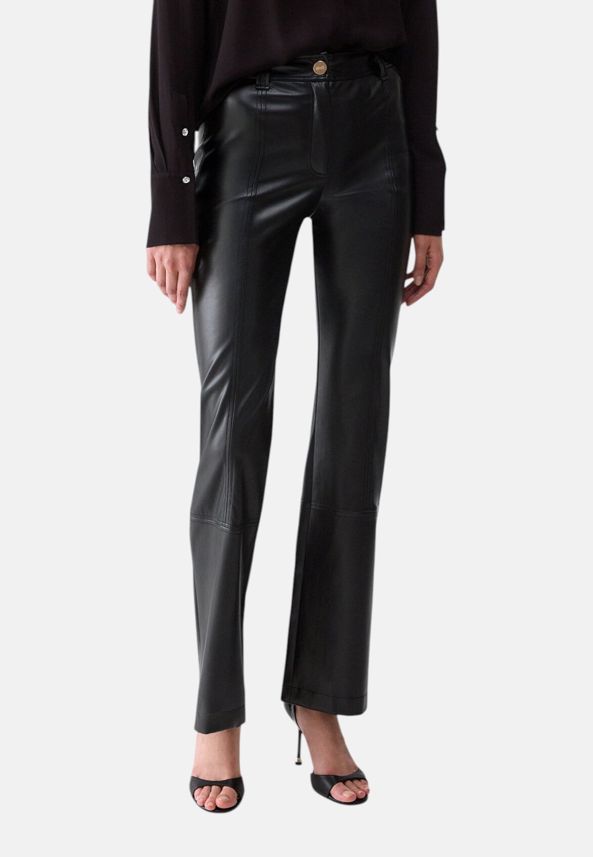Pantaloni  Donna Liu Jo Effetto Spalmato  CF6280E0624