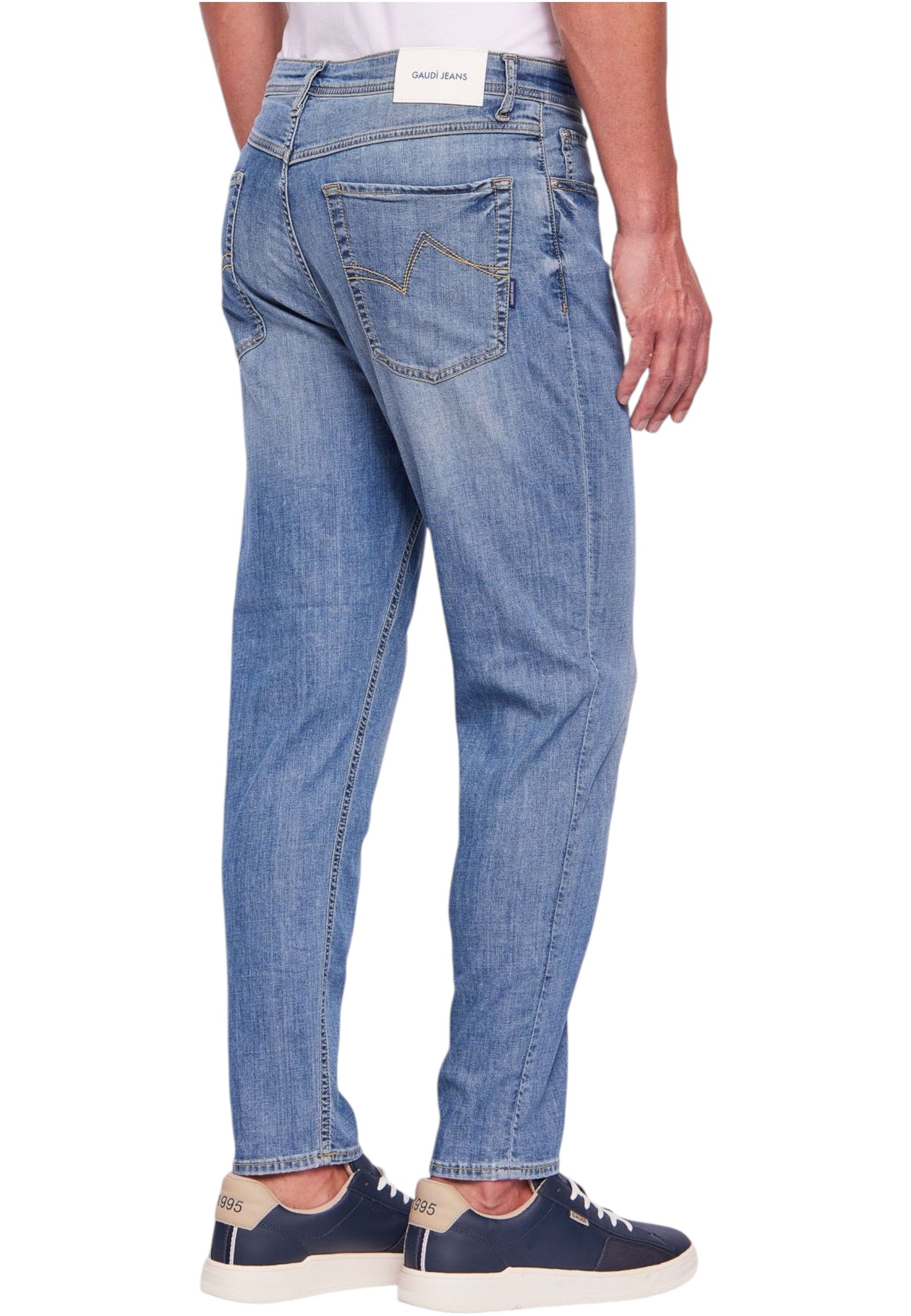 Jeans Tapered Fit Uomo Gaudi