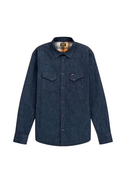 Camicia Manica lunga Uomo Gas In Denim Den Shirt 151304010036