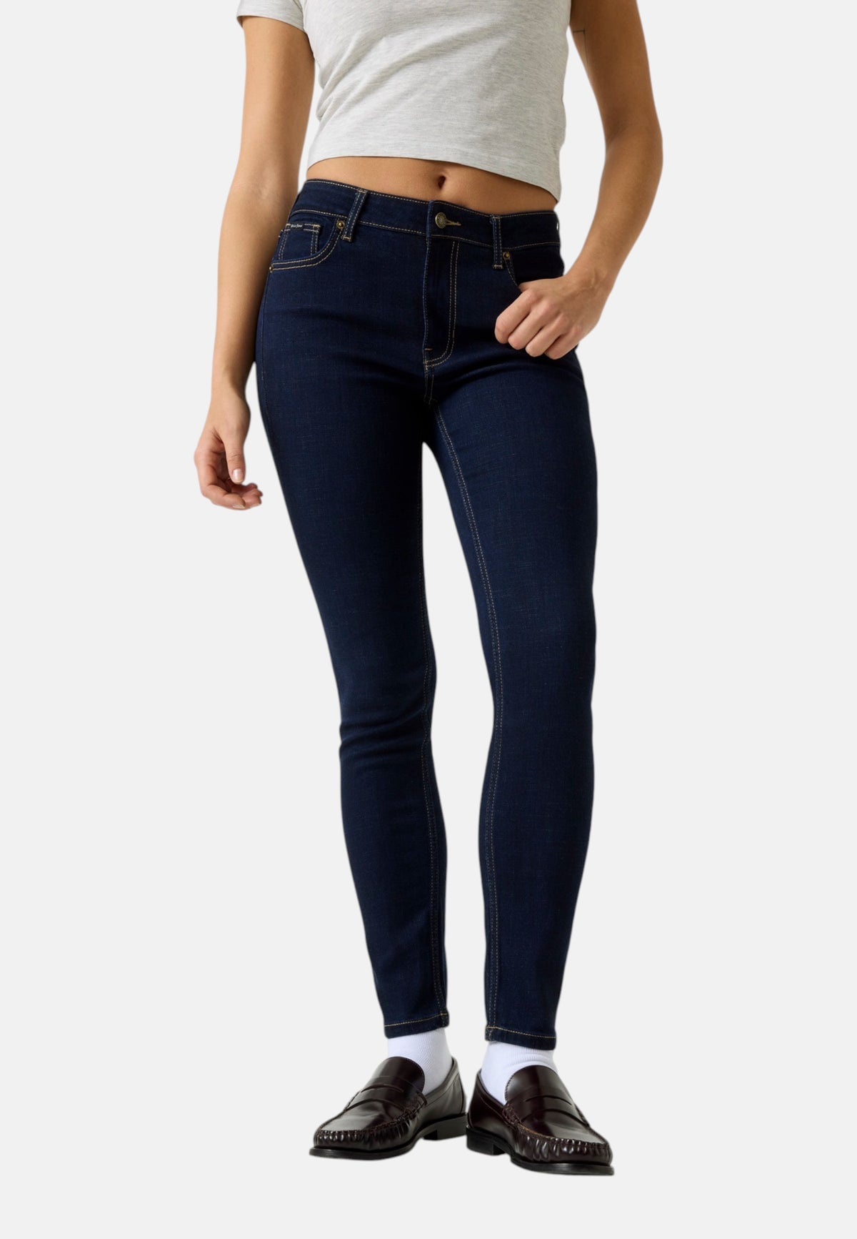 Jeans Skinny Fit Donna Guess A Vita Alta Gj G05 W5YA92D7041