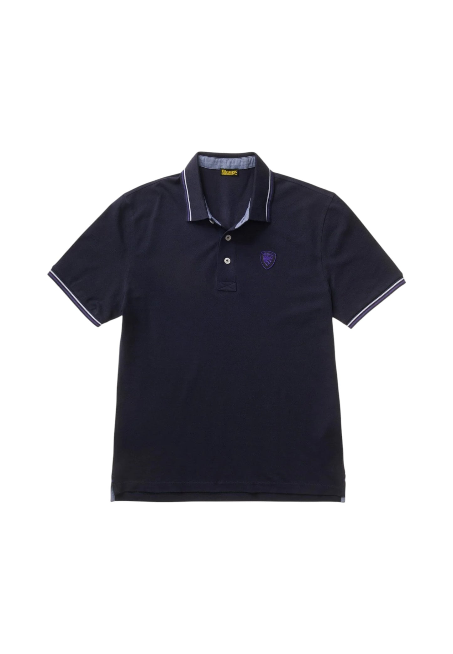 Polo Manica Corta Uomo Blauer  Agassiz 26SBLUT02293