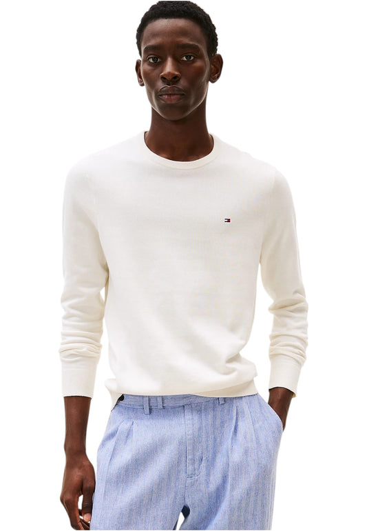 Maglia A Girocollo Uomo Tommy Hilfiger  Essential Ssnl Cotton