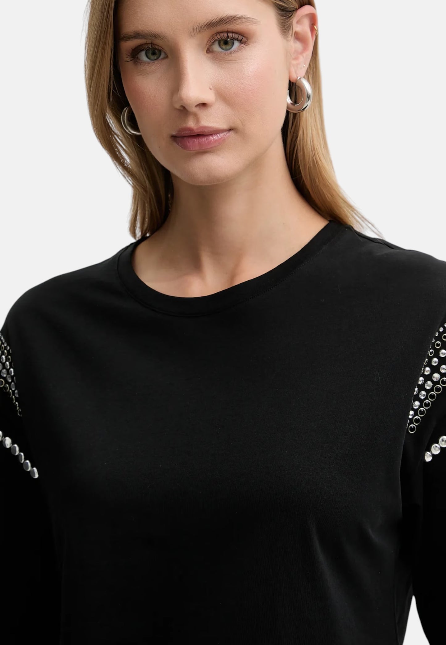T-Shirt Manica Corta Donna Liu Jo Sleeve Motif Eco Line WA6128JS904