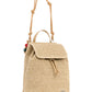 Zaino  Donna Desigual Con Patta Half Logo Raffia Luena Mini 26SAKO01