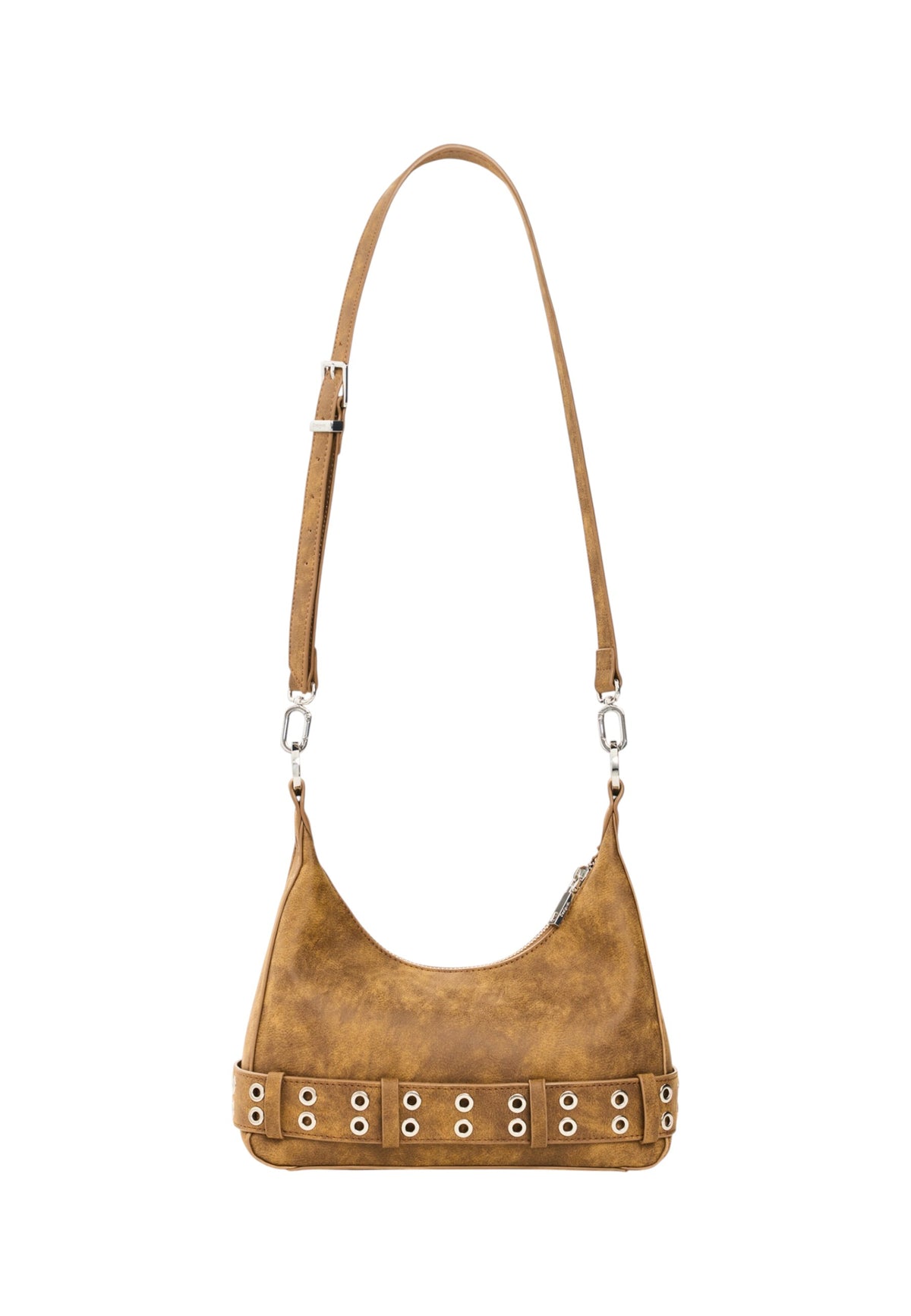 Borsa A Spalla Donna Desigual Piccolo, Effetto pelle, Con patta Valentine Camel Heaven 26WAXP68