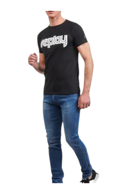Jeans Slim Fit Uomo Replay  Anbass M914  .000.261 C39