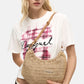 Borsa A Spalla Donna Desigual  Half Logo Raffia Waverly 26SAXO01