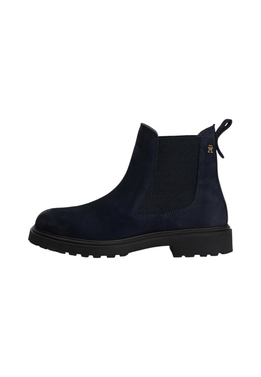 Stivaletti Chelsea Donna Tommy Hilfiger  Th Nubuck Cleated FW0FW09041