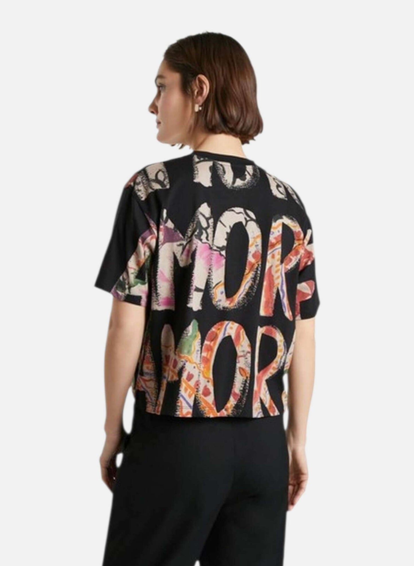 T-Shirt Manica Corta Donna Desigual   21WWTK97