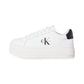 Sneakers Basse Donna Calvin klein Jeans Con Suola Alta Bold Flatf Low Lace YW0YW01878