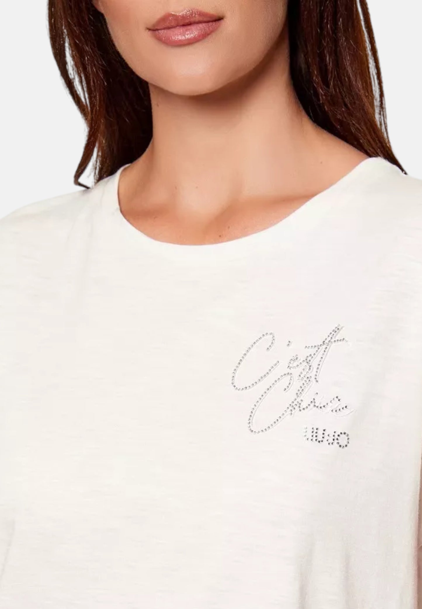 T-Shirt Manica Corta Donna Liu Jo C Est Chic Eco Line TA6164JS870