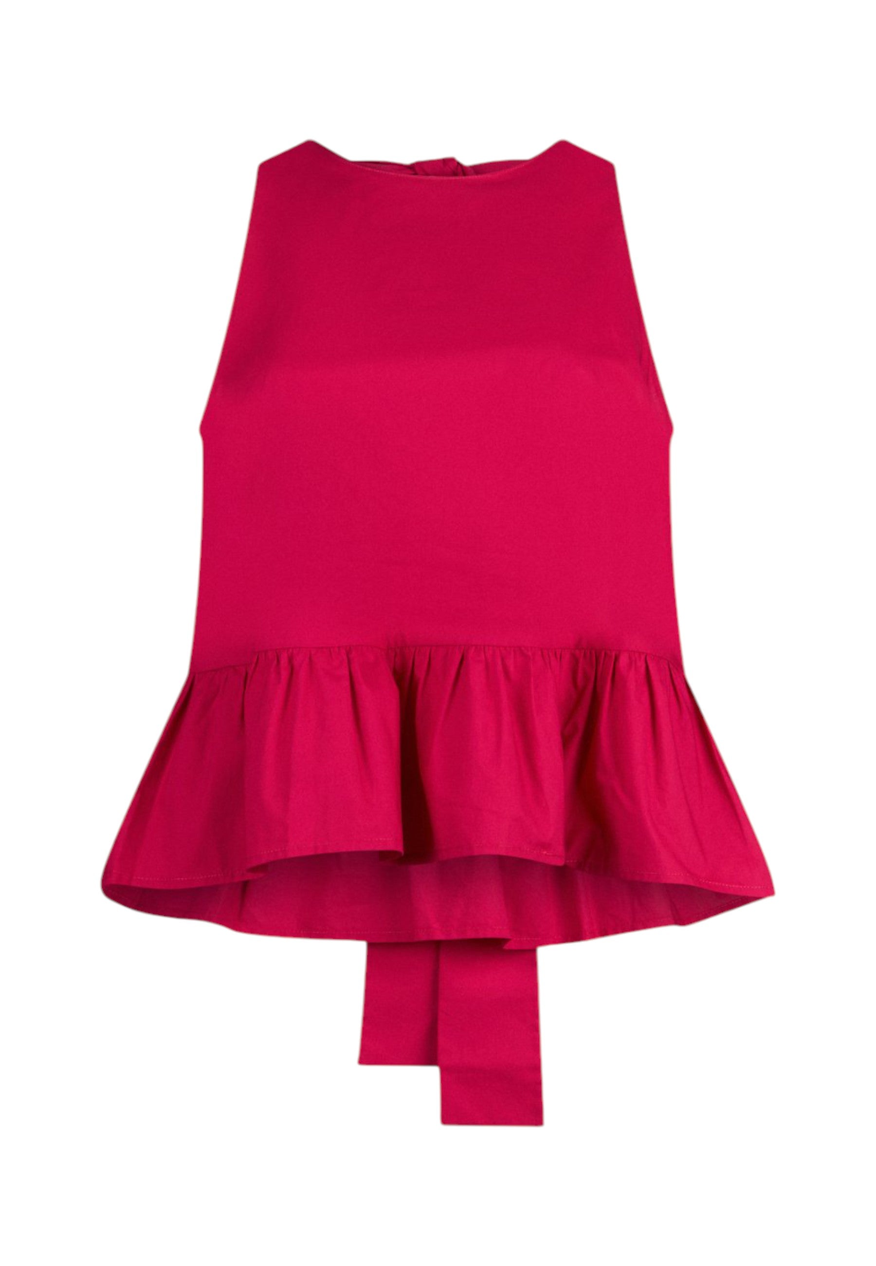 Top  Donna Liu Jo Red party Linea 3.0 WA6365T4853