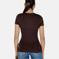T-Shirt Manica Corta Donna Guess  Leo Triangle W6RI32J1314