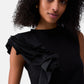 T-Shirt Manica Corta Donna Liu Jo Con Volant  CA6385J6308