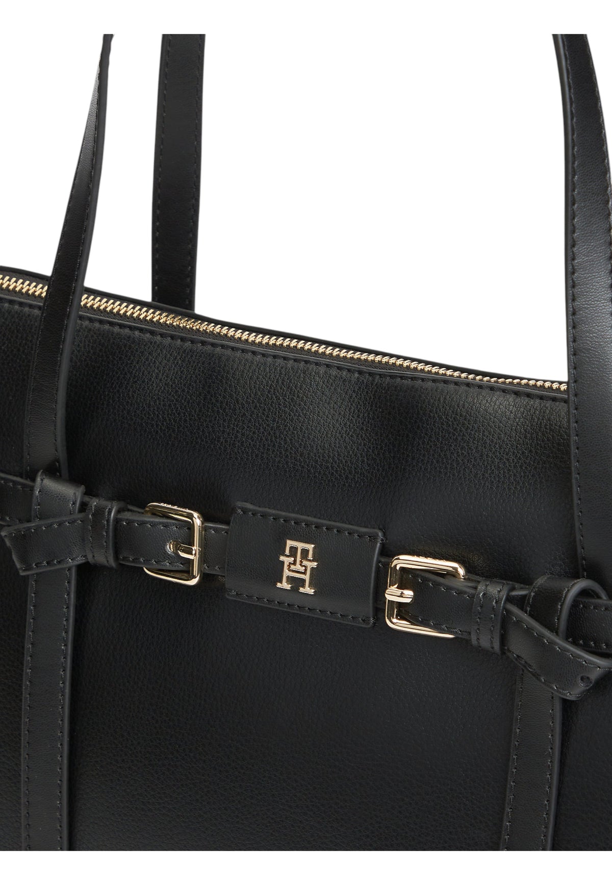 Borsa A Spalla Donna Tommy Hilfiger Tote Th Buckle AW0AW19032