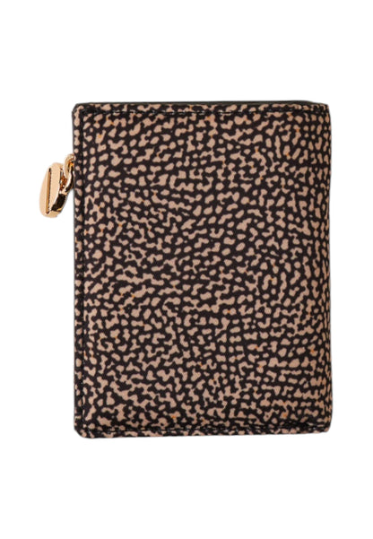 Portafoglio Con Patta Donna Borbonese Mini Con Tasca Porta Monete Classica 930163I15