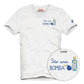 T-Shirt Manica Corta Uomo Mc2 Saint Barth Stampa E/O Ricamo Frontale Bomba Portofino POT0001